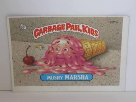 101a Mushy MARSHA [No (C)] 1986 Topps Garbage Pail Kids Card